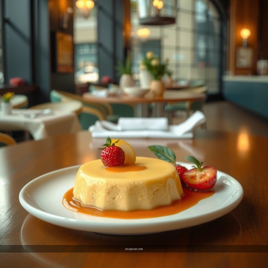 Caramelized Pudding - caramelized pudding recipe