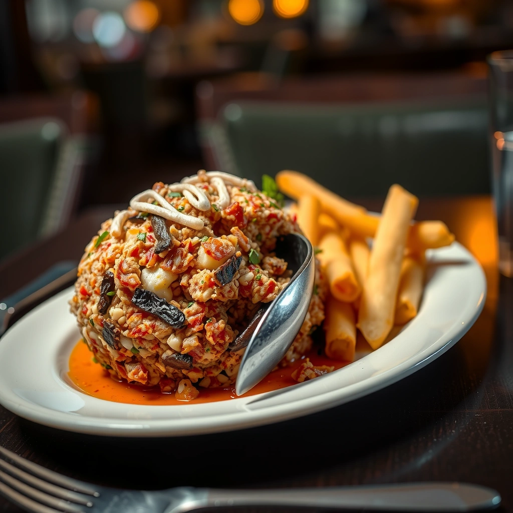 Cheese Ball - dried beef cheese ball recipe