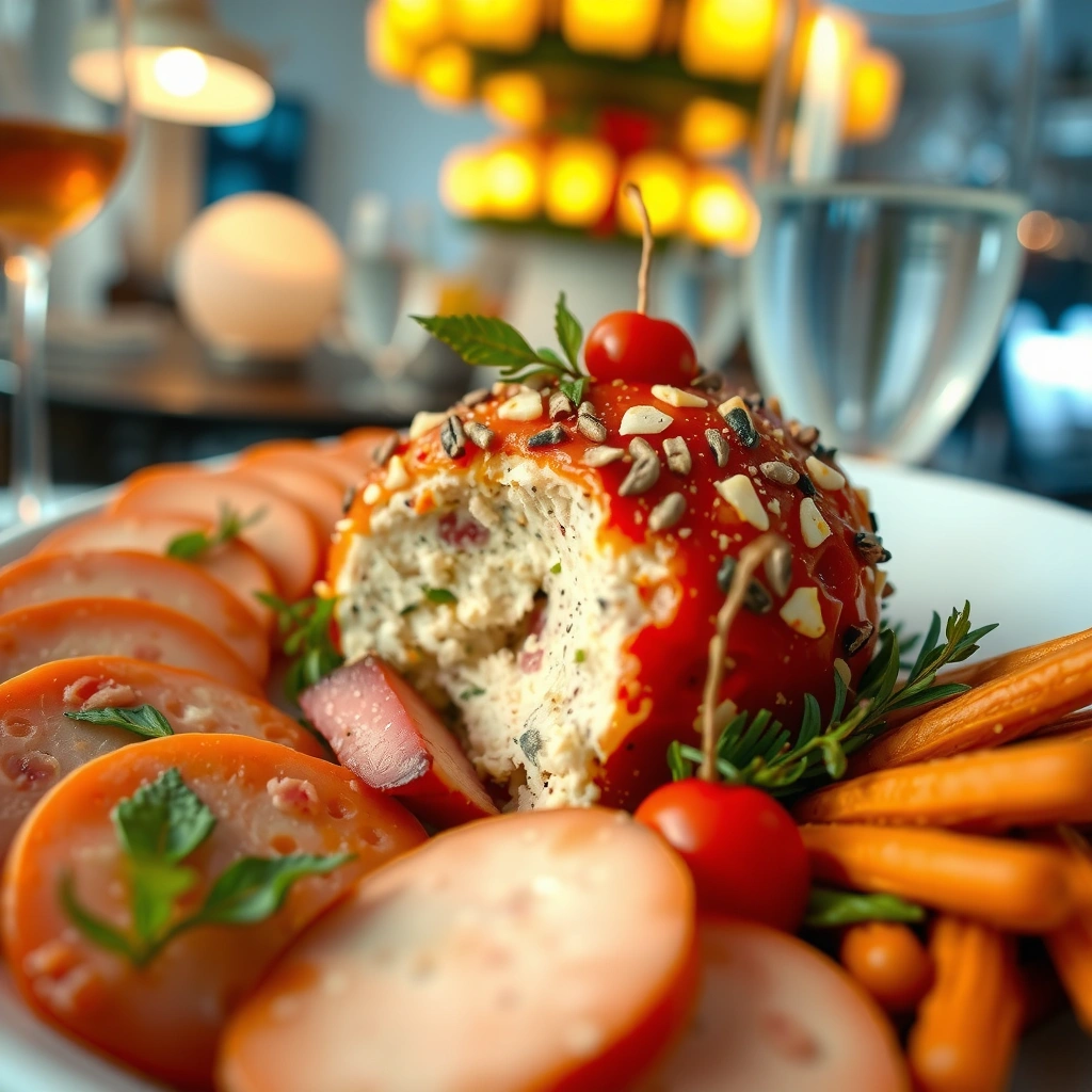 Cheese Ball Recipe - cheese ball recipe with dried beef