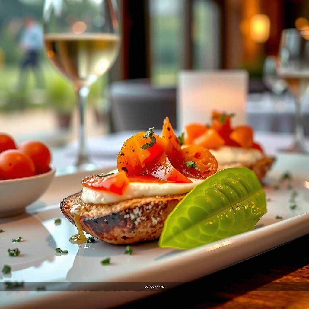 Cheese Options - bruschetta and cheese recipe
