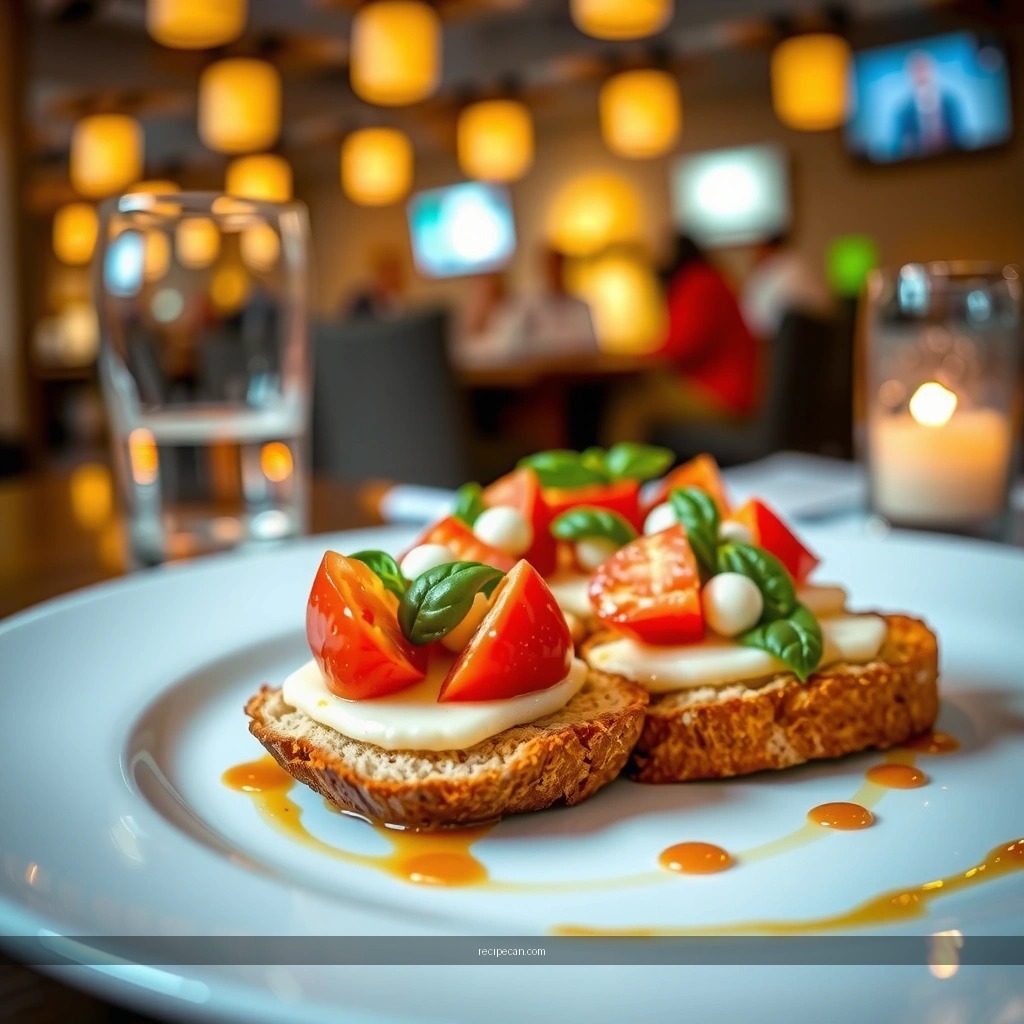 Cheese Topping - recipe bruschetta with cheese