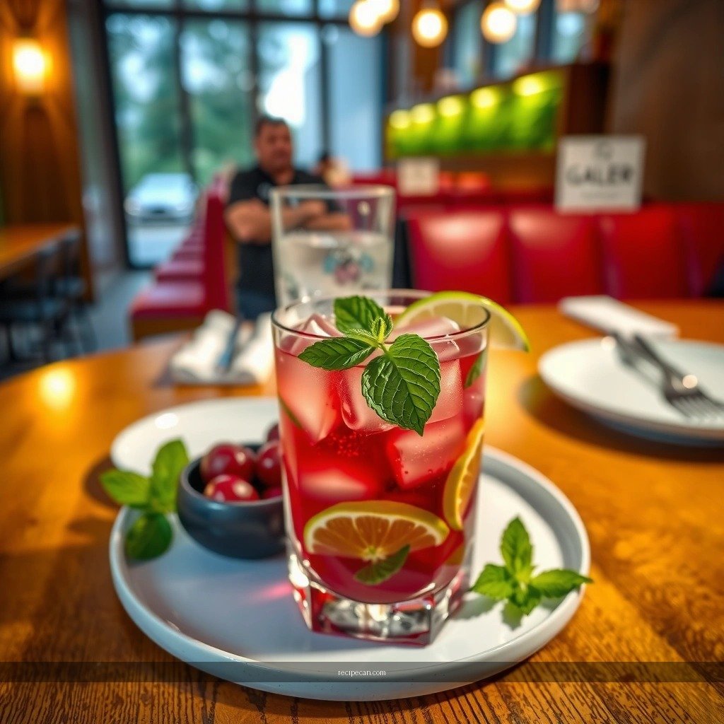 Cherry Mojito - cherry mojito recipe