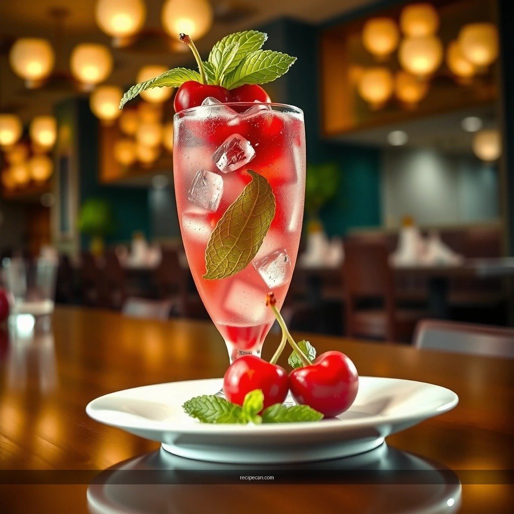 Cherry Mojito - cherry mojito recipe