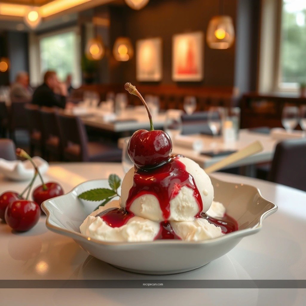 Cherry Vanilla Ice Cream - recipe for cherry vanilla ice cream