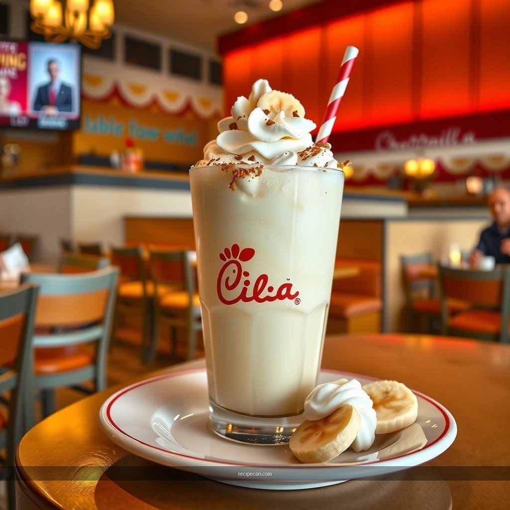 Chick-fil-A - banana pudding milkshake chick fil a recipe