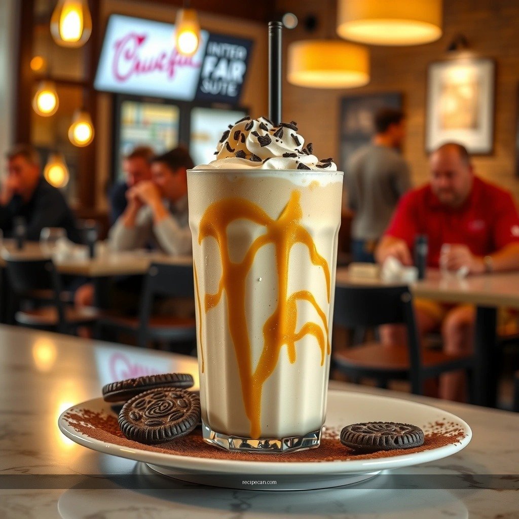 Chick-fil-A - chick fil a cookies and cream milkshake recipe