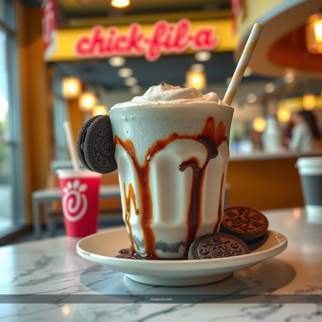Chick-fil-A Oreo Milkshake - chick fil a oreo milkshake recipe