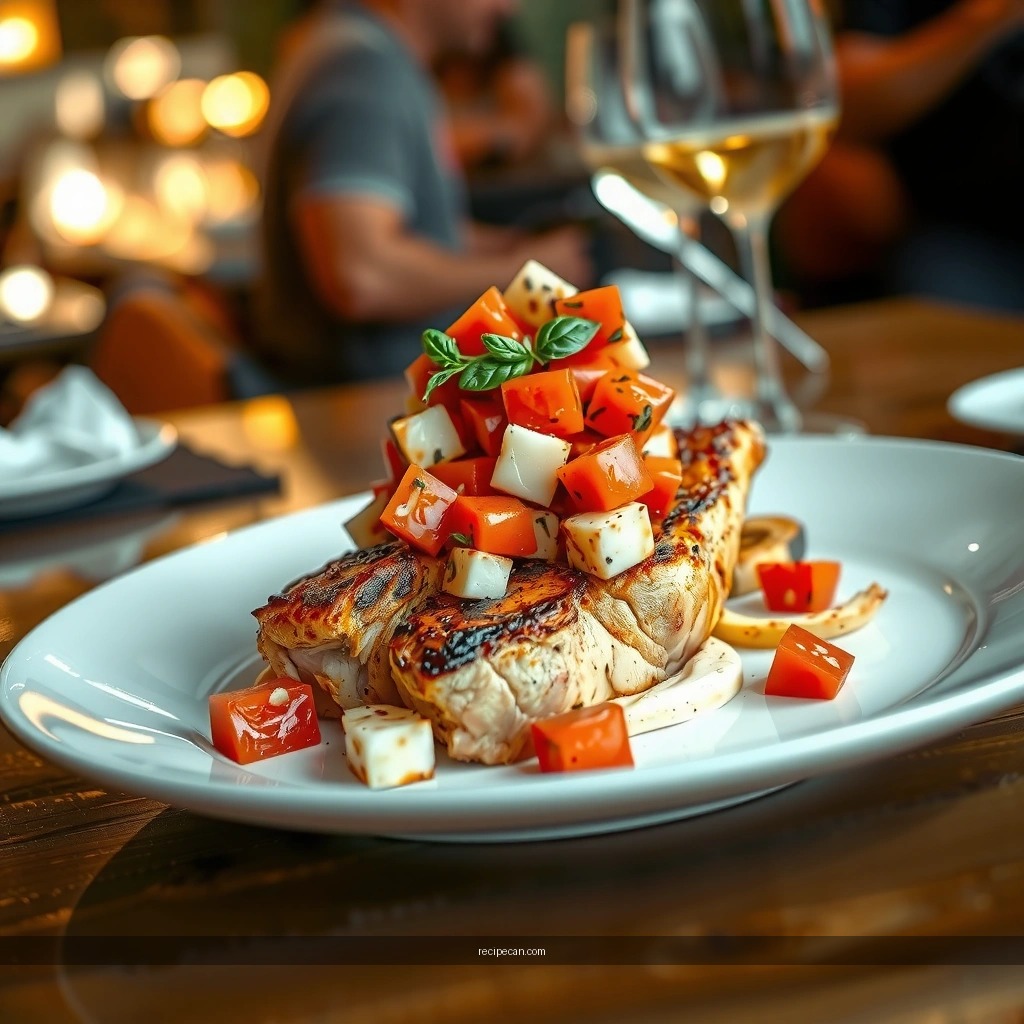 Chicken and Bruschetta - chicken and bruschetta recipe