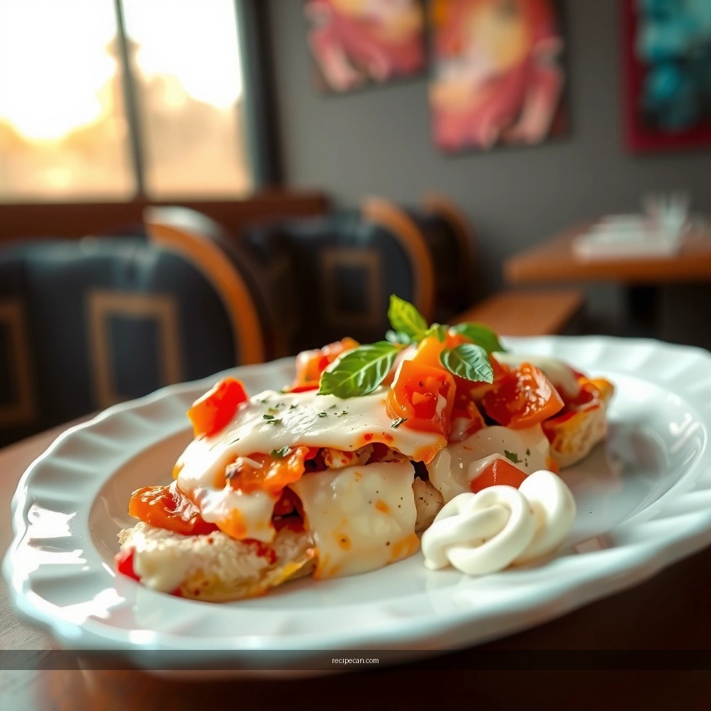 Chicken Bake - bruschetta chicken bake recipe
