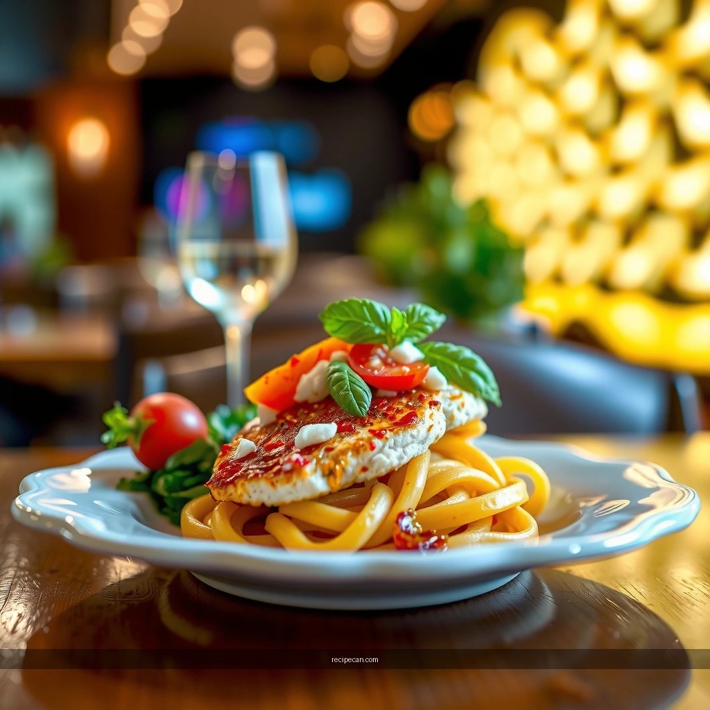 Chicken Bruschetta - chicken bruschetta recipe with pasta