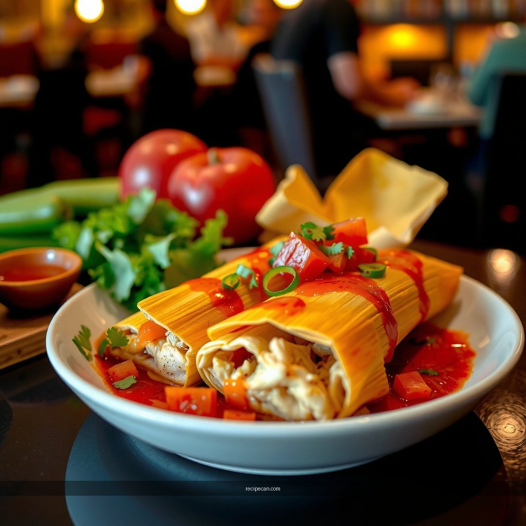 Chicken Filling - recipe tamales chicken
