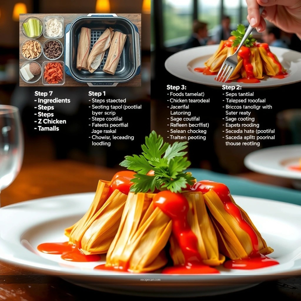 Chicken Tamales - recipe for chicken tamales