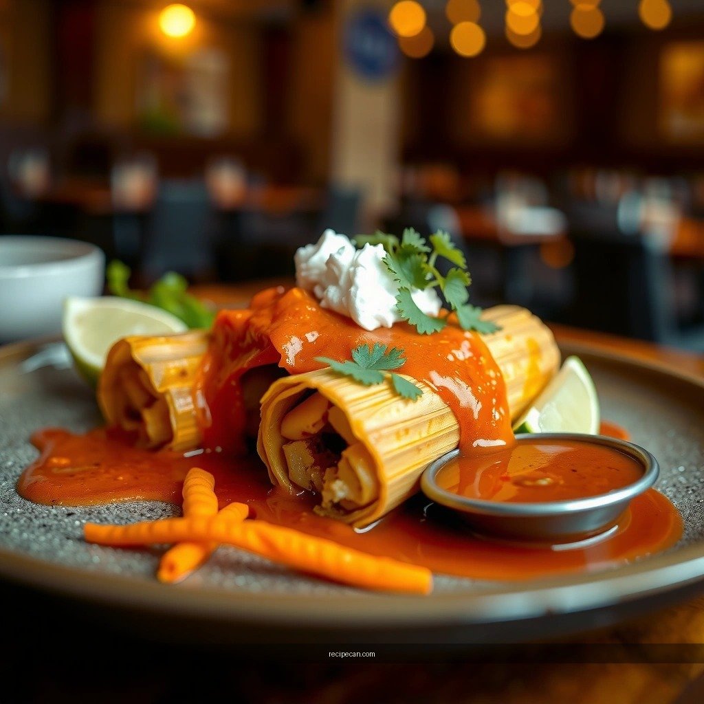 Chiles - tamale recipe sauce
