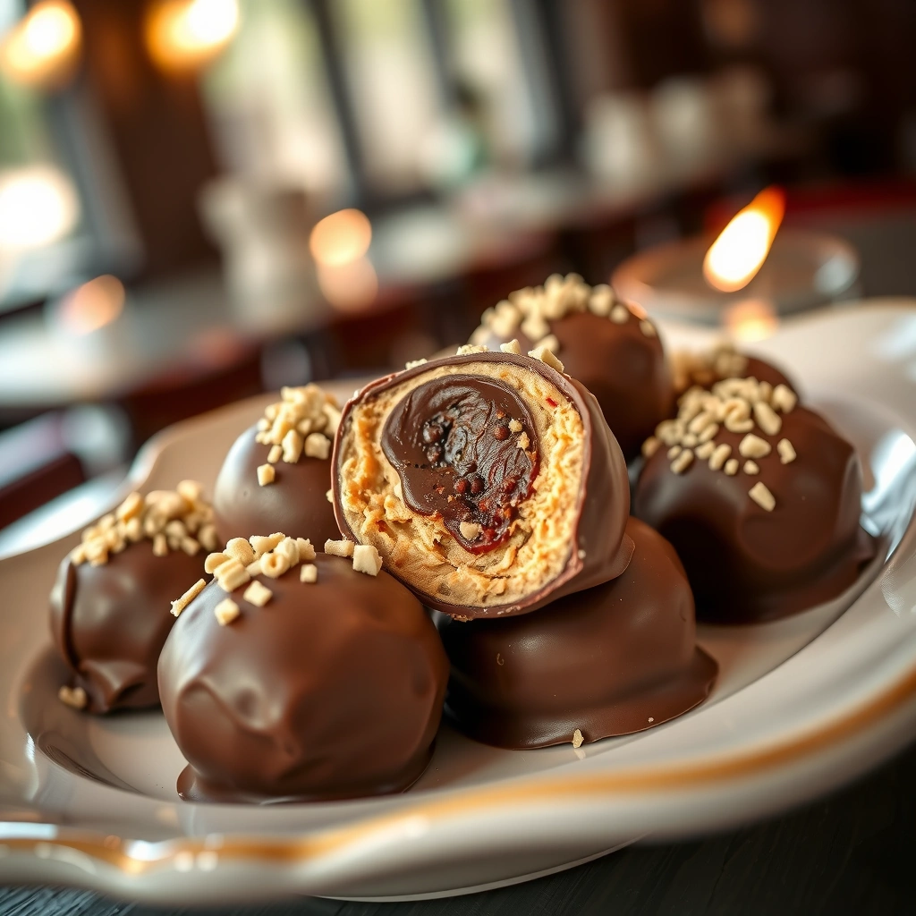 Chill and Shape - buckeye balls recipe