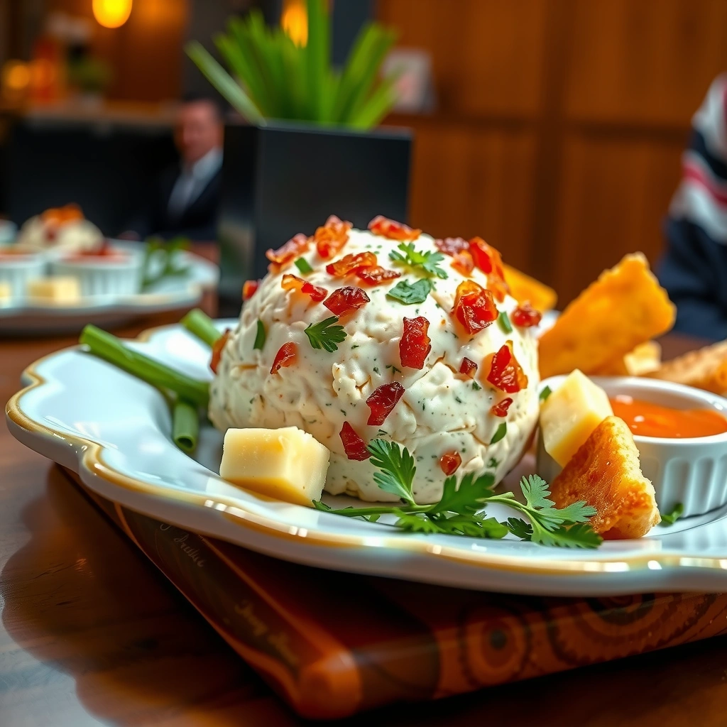 Chill Serve Pair - bacon ranch cheese ball recipe
