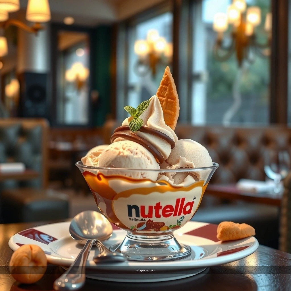 Chill Until Fully Cold - recipe for nutella ice cream
