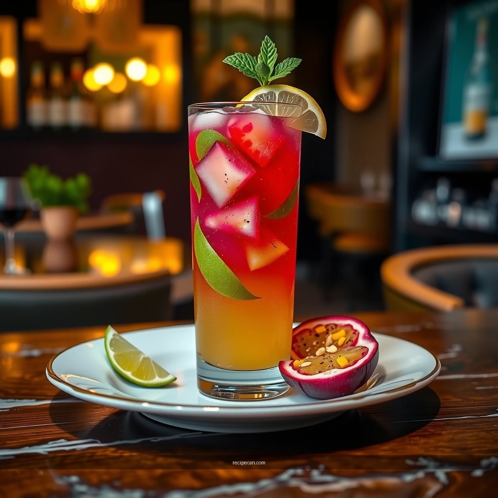 Chinola Mojito - chinola mojito recipe