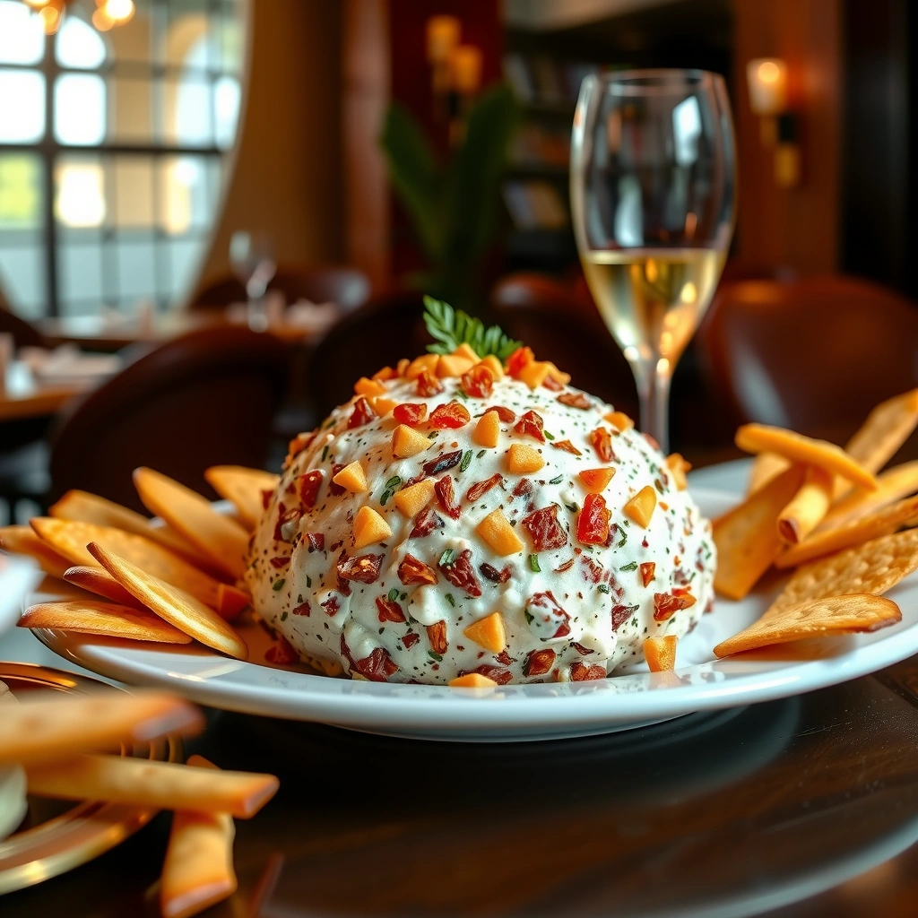 Chipped Beef Cheese Ball - chipped beef cheese ball recipe