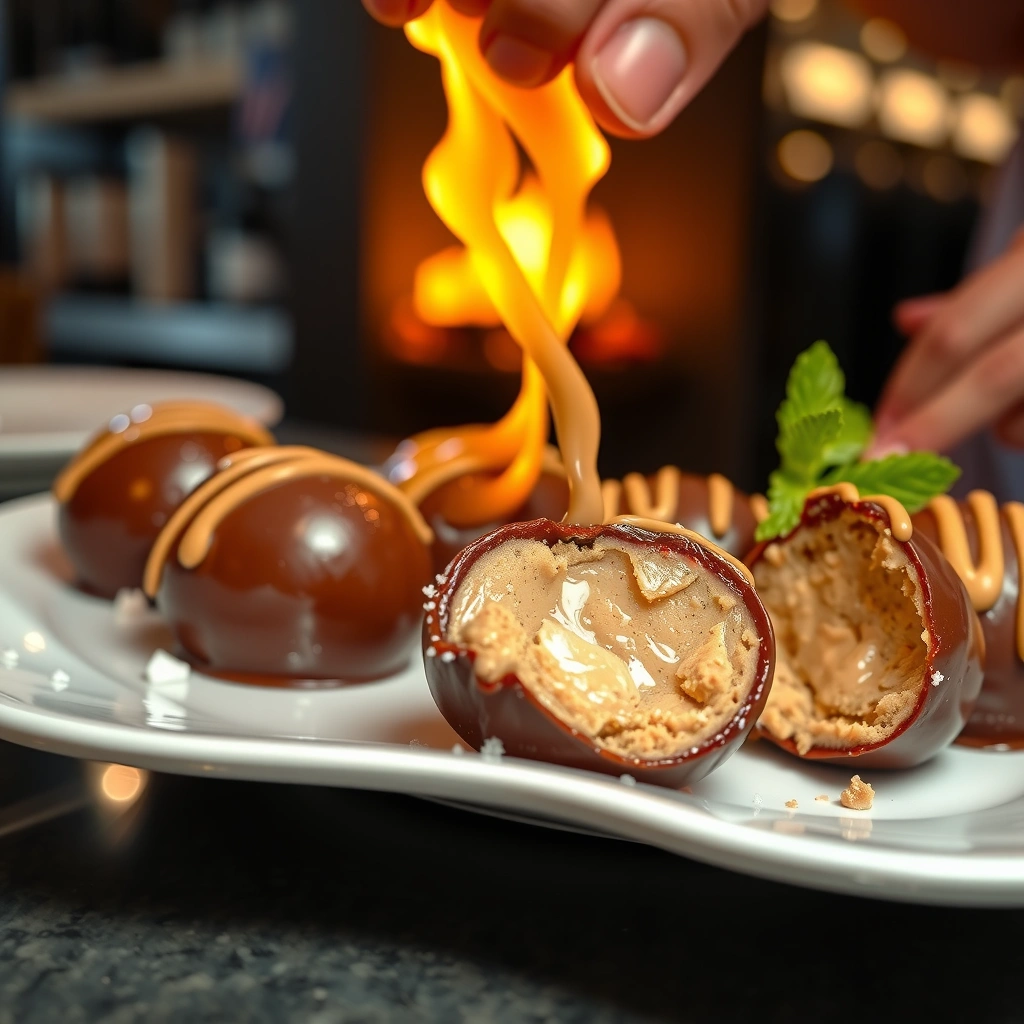 Chocolate - chocolate covered peanut butter balls recipe