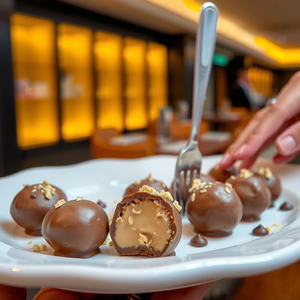 Chocolate - chocolate peanut butter balls recipe