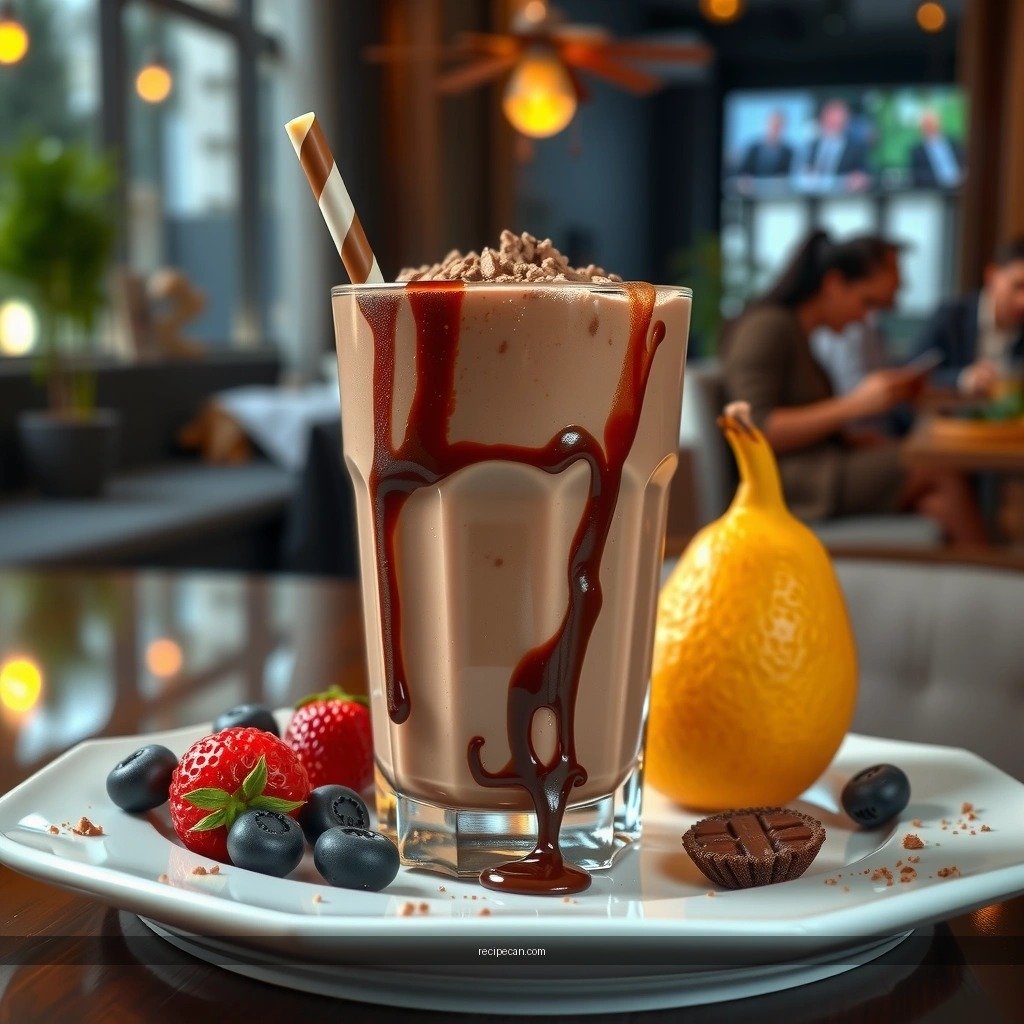 Chocolate and Crunch - nutella recipes milkshake