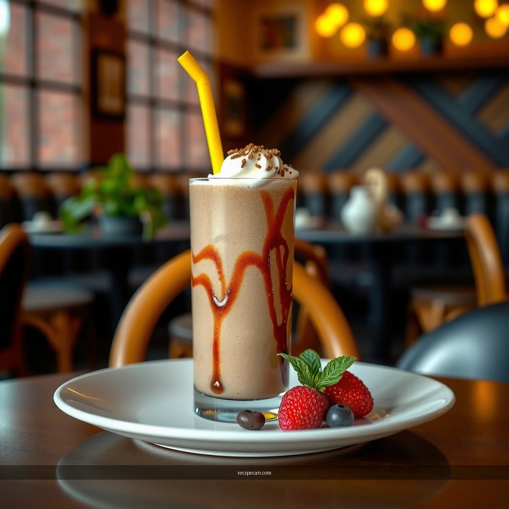 Chocolate Cake Milkshake - chocolate cake milkshake recipe