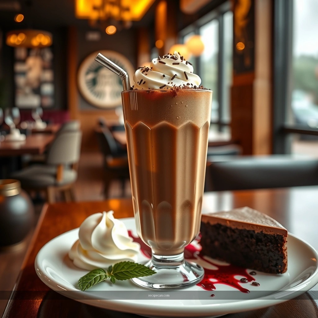 Chocolate Cake Milkshake - chocolate cake milkshake recipe