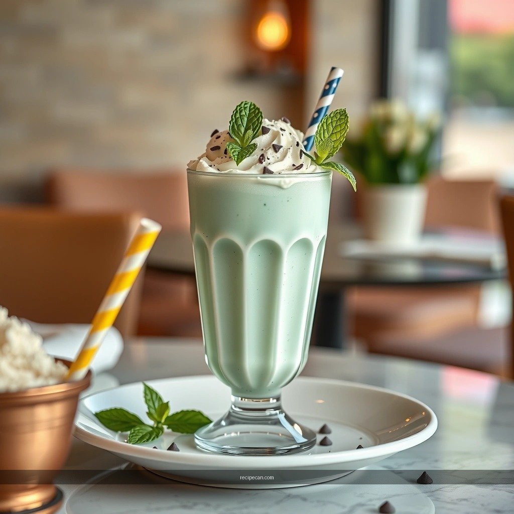Chocolate Chips - mint chip milkshake recipe