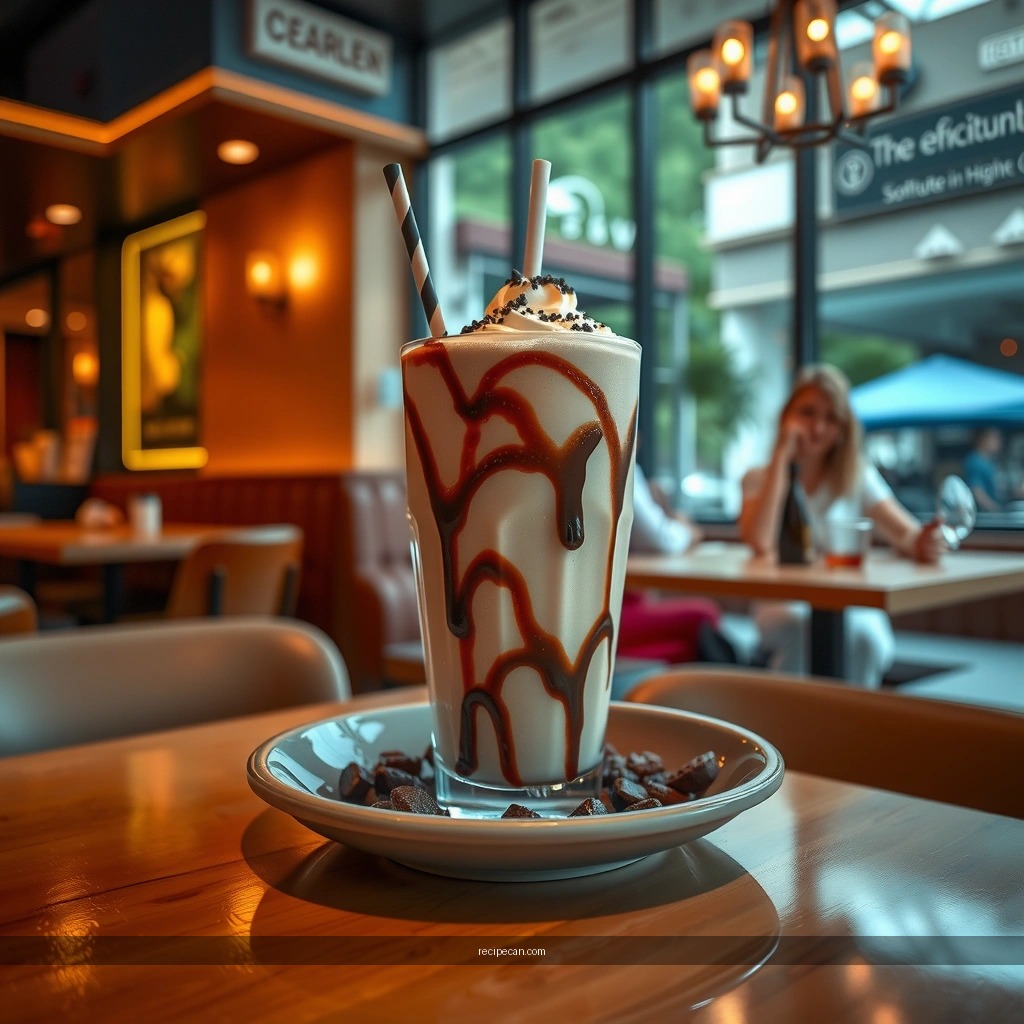 Chocolate Malted Milkshake - recipe for chocolate malted milkshake