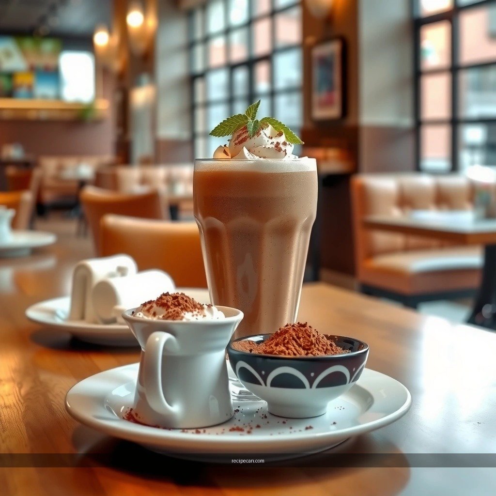 Chocolate Milkshake - chocolate milkshake with cocoa powder recipe