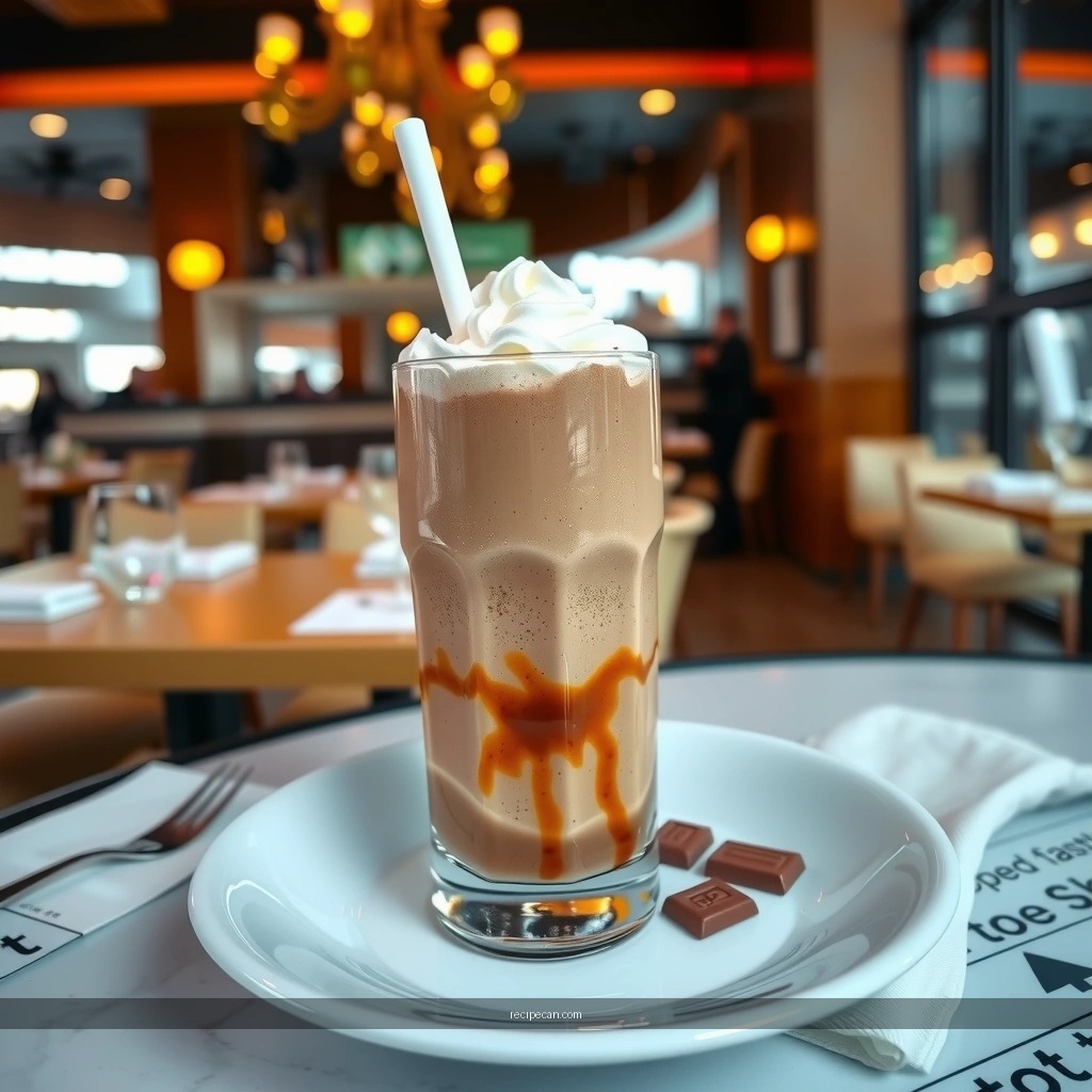 Chocolate Milkshake - basic chocolate milkshake recipe