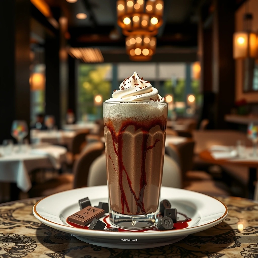 Chocolate Milkshake - choclate milkshake recipe