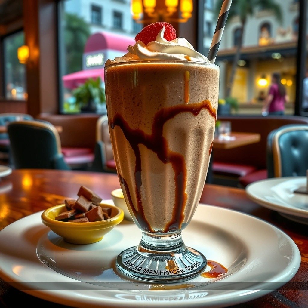 Chocolate Milkshake - best chocolate milkshake recipes