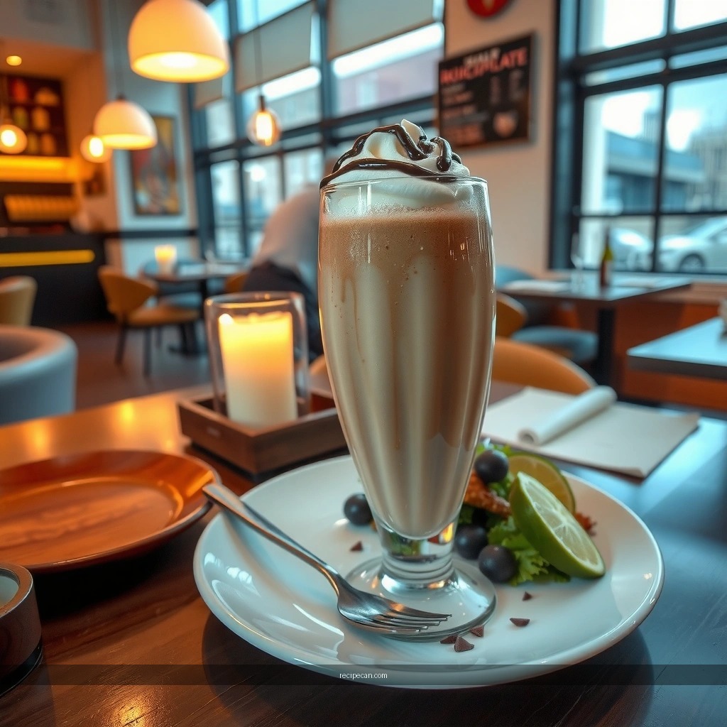 Chocolate Milkshake - chocolate milkshake recipe