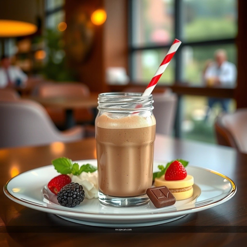 Chocolate Milkshake - recipe for chocolate milkshake