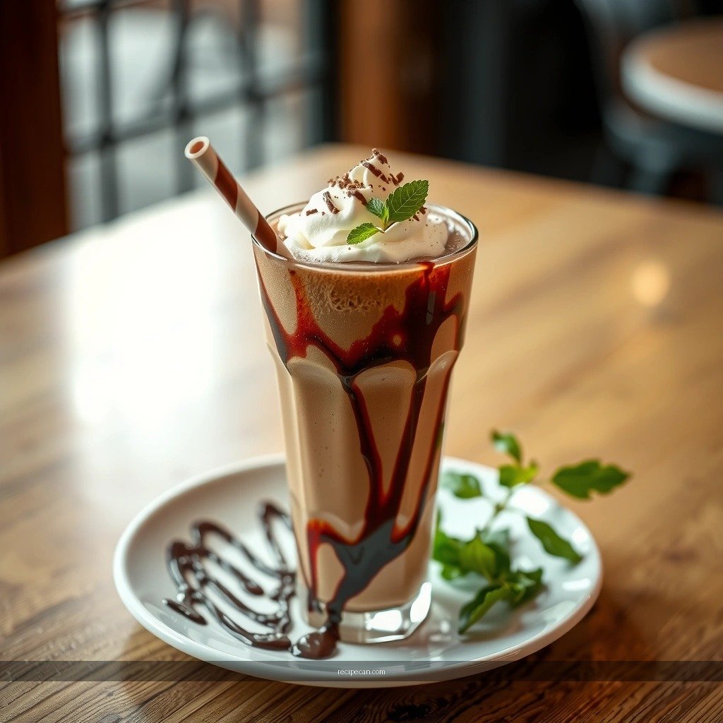 Chocolate Milkshake - best chocolate milkshake recipes