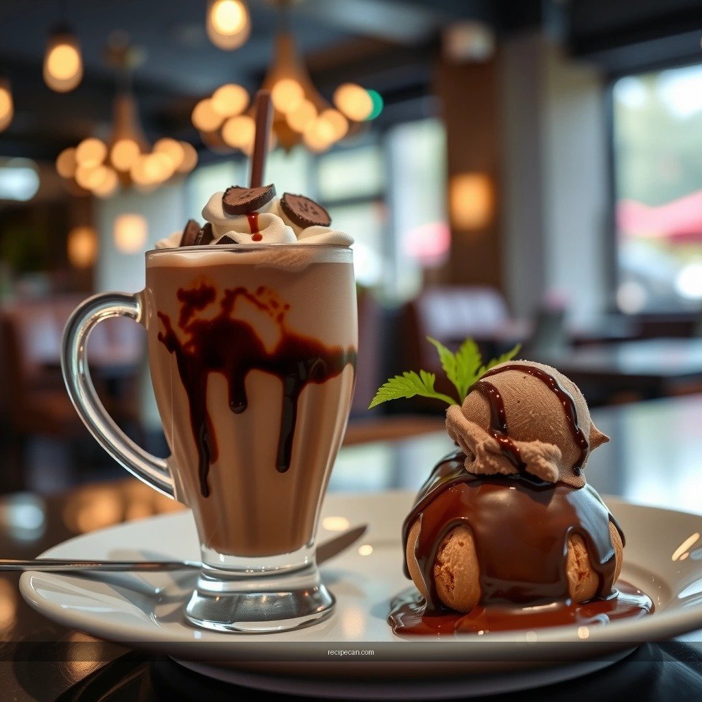 Chocolate Milkshake - chocolate milkshake with chocolate ice cream recipe