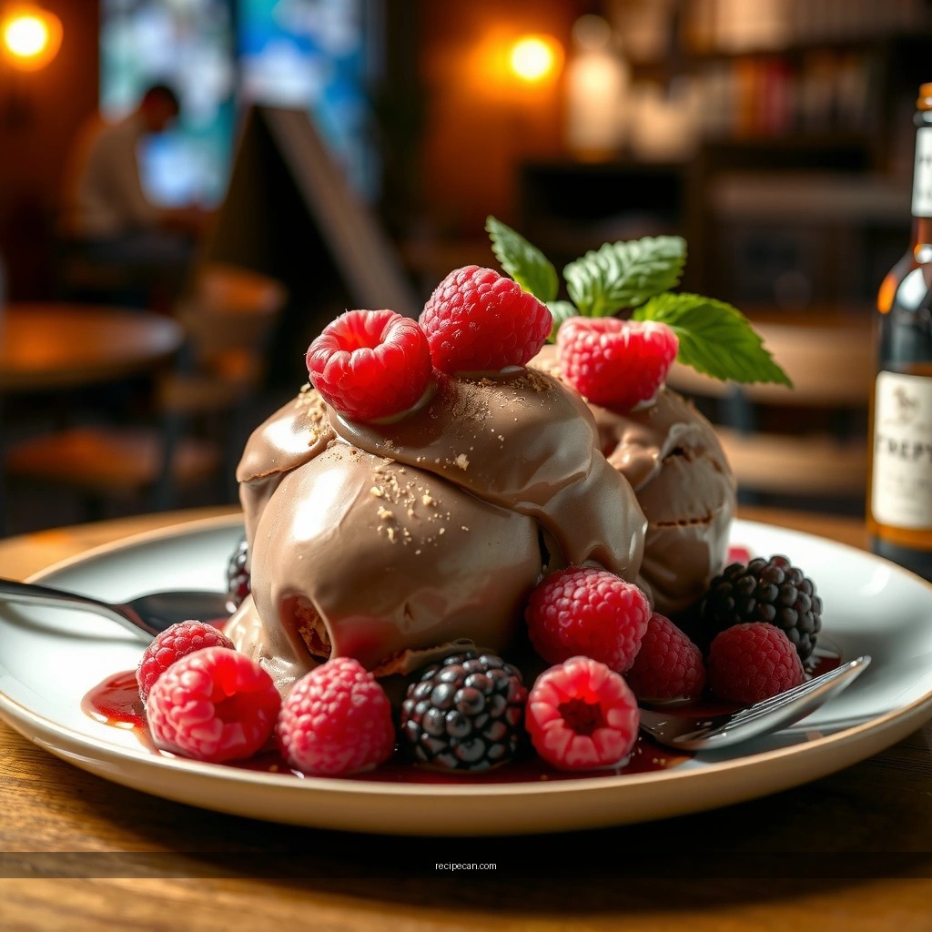 Chocolate Raspberry Ice Cream - chocolate raspberry ice cream recipe