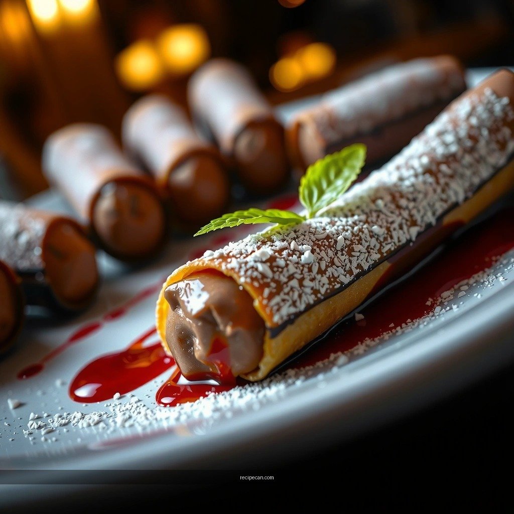 Chocolate Ricotta Filling - chocolate cannoli recipe