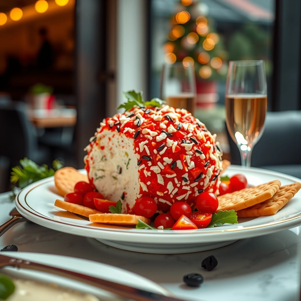 Christmas Cheese Ball - christmas cheese ball recipe