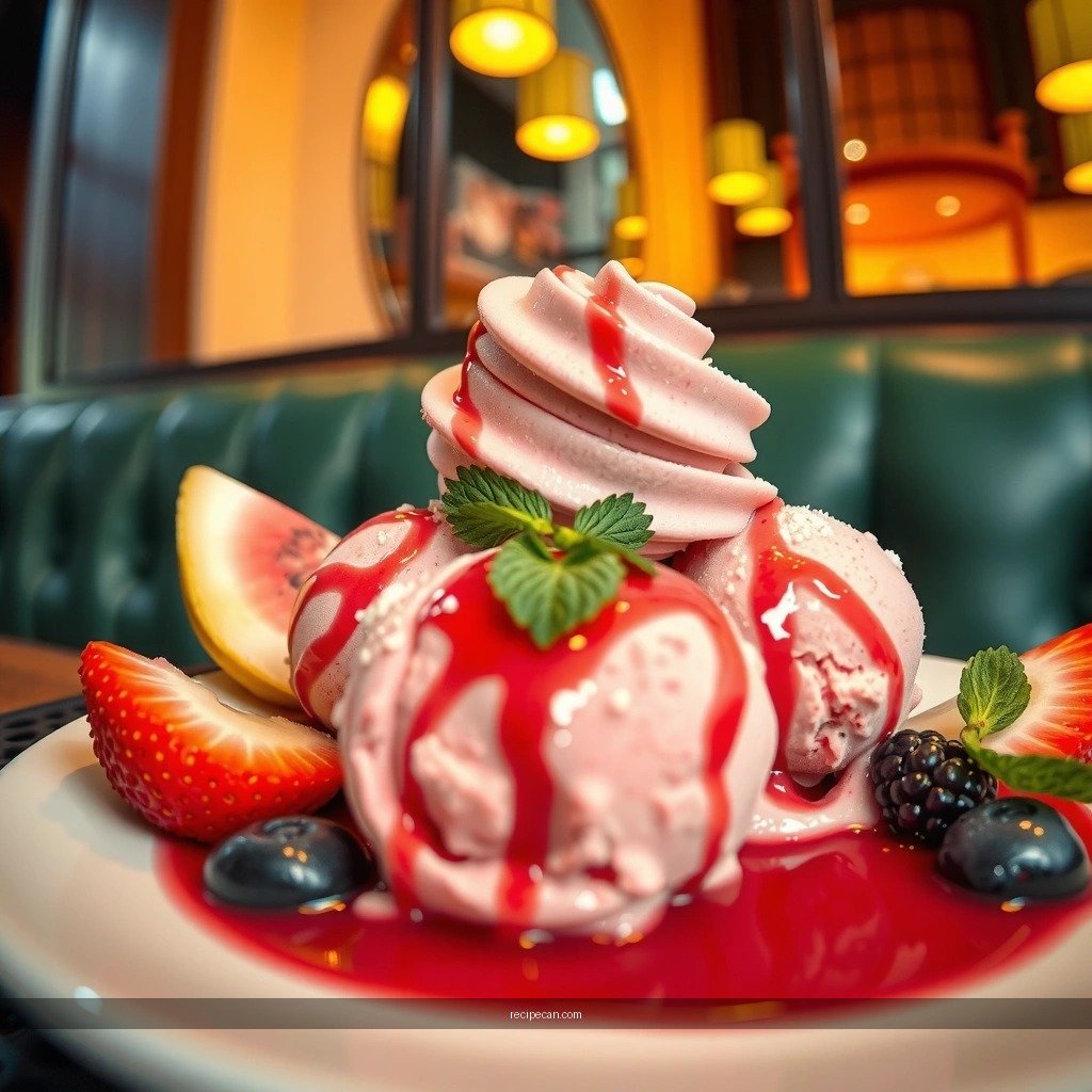 Churning Method - fruit punch ice cream recipe