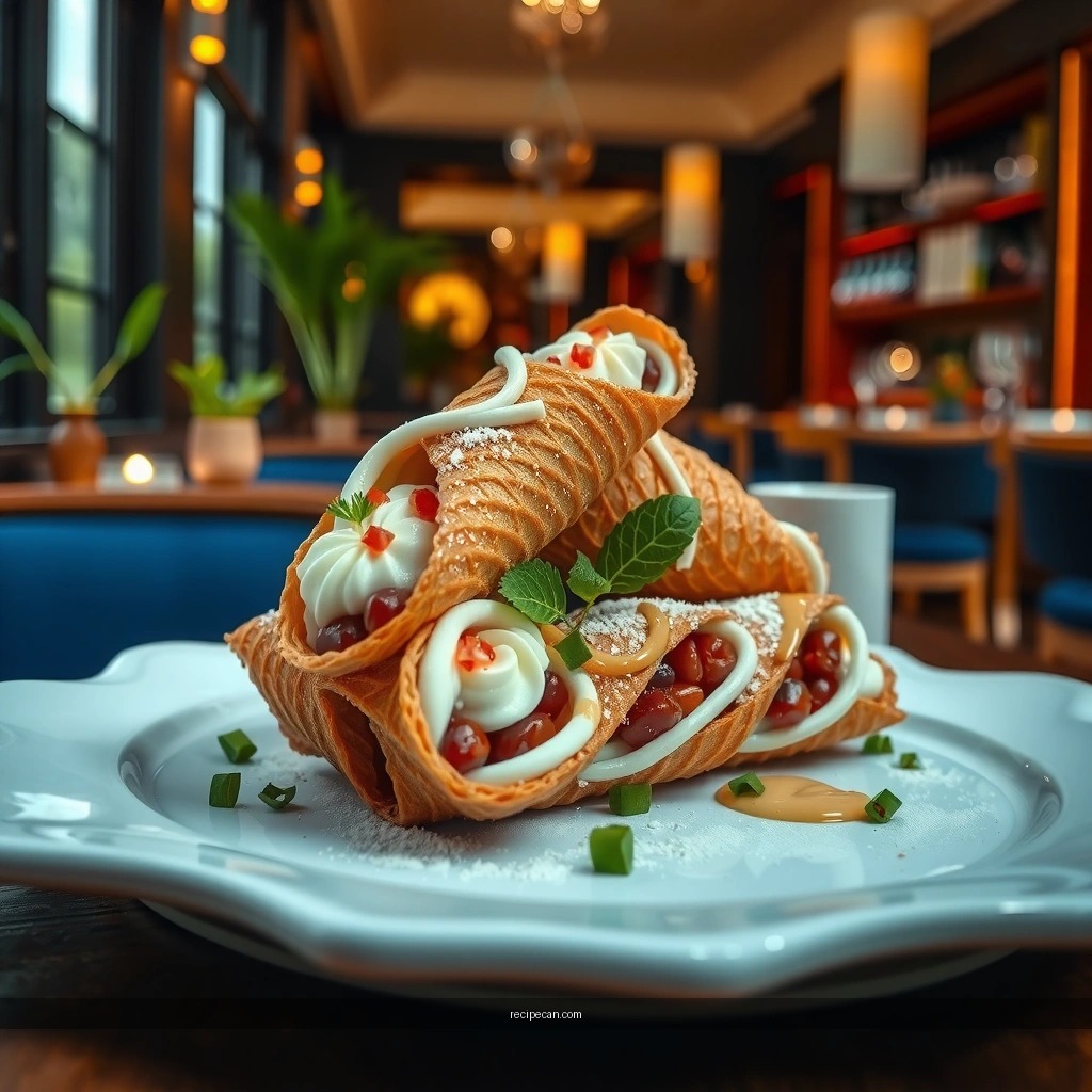 Classic Cannoli - cannoli recipe