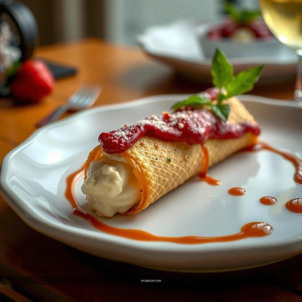 Classic Cannoli Filling - baked cannoli recipe