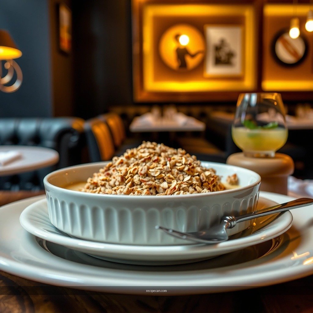 Classic Oats Crumble - crumble recipe using oats