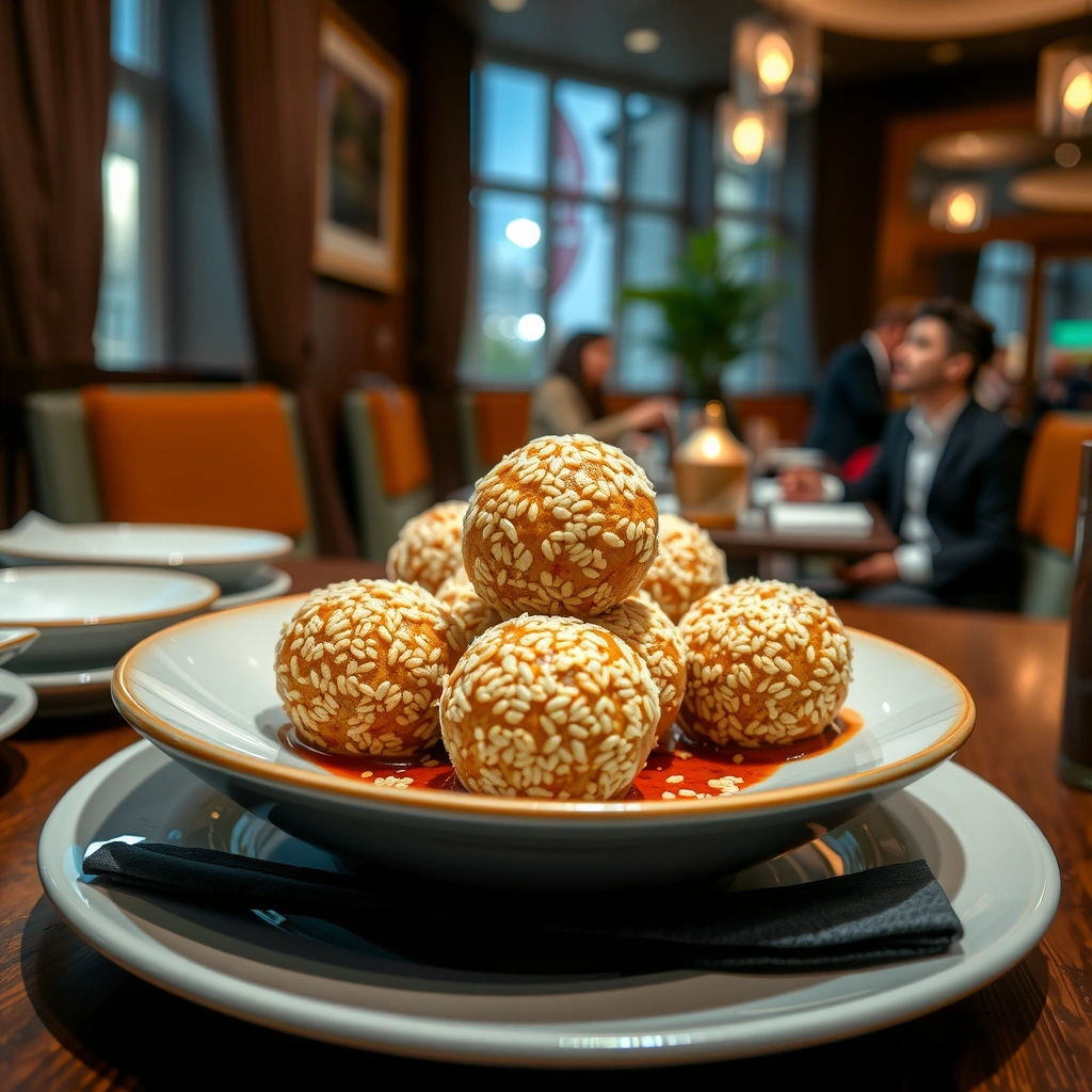 Classic Sesame Ball - sesame ball recipe