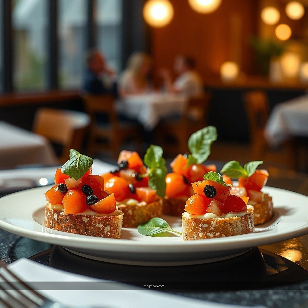 Classic Tomato Topping - 5 star bruschetta recipe