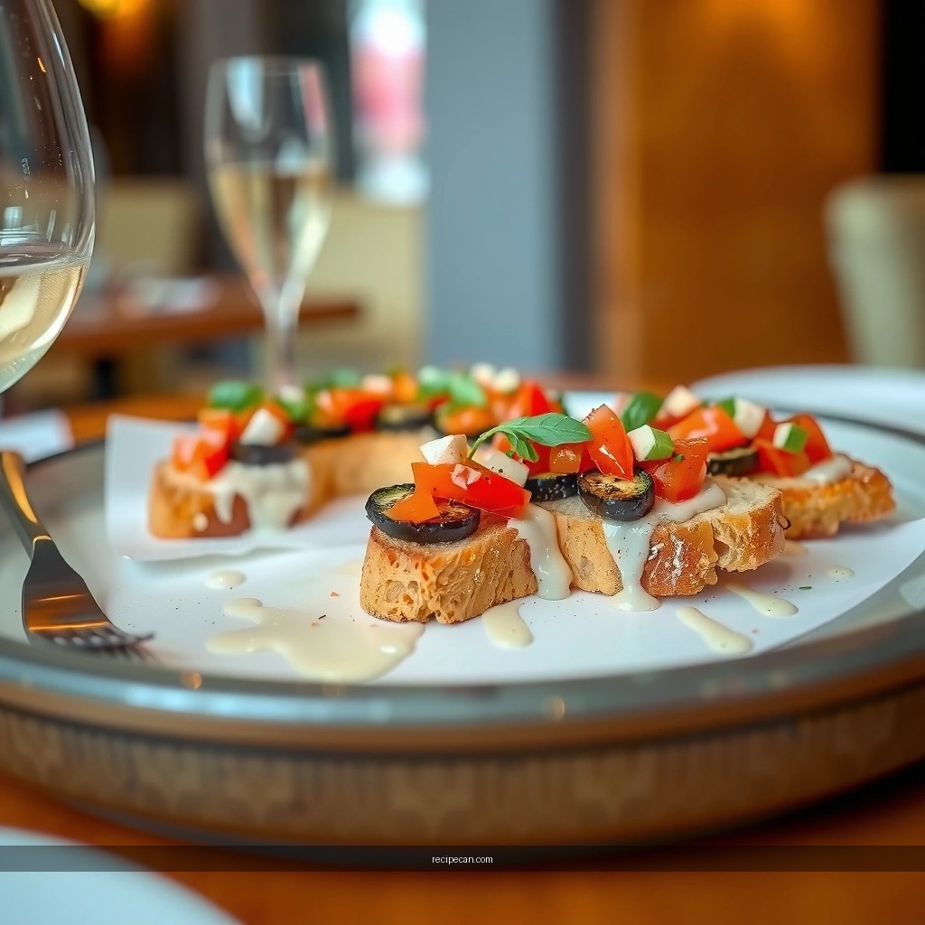 Classic Tomato-Topping Base - bruschetta toast recipe