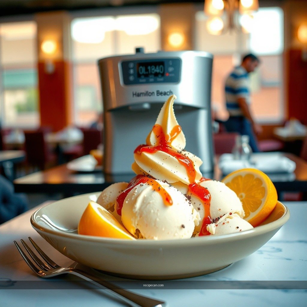 Classic Vanilla Ice Cream - hamilton beach ice cream maker recipes