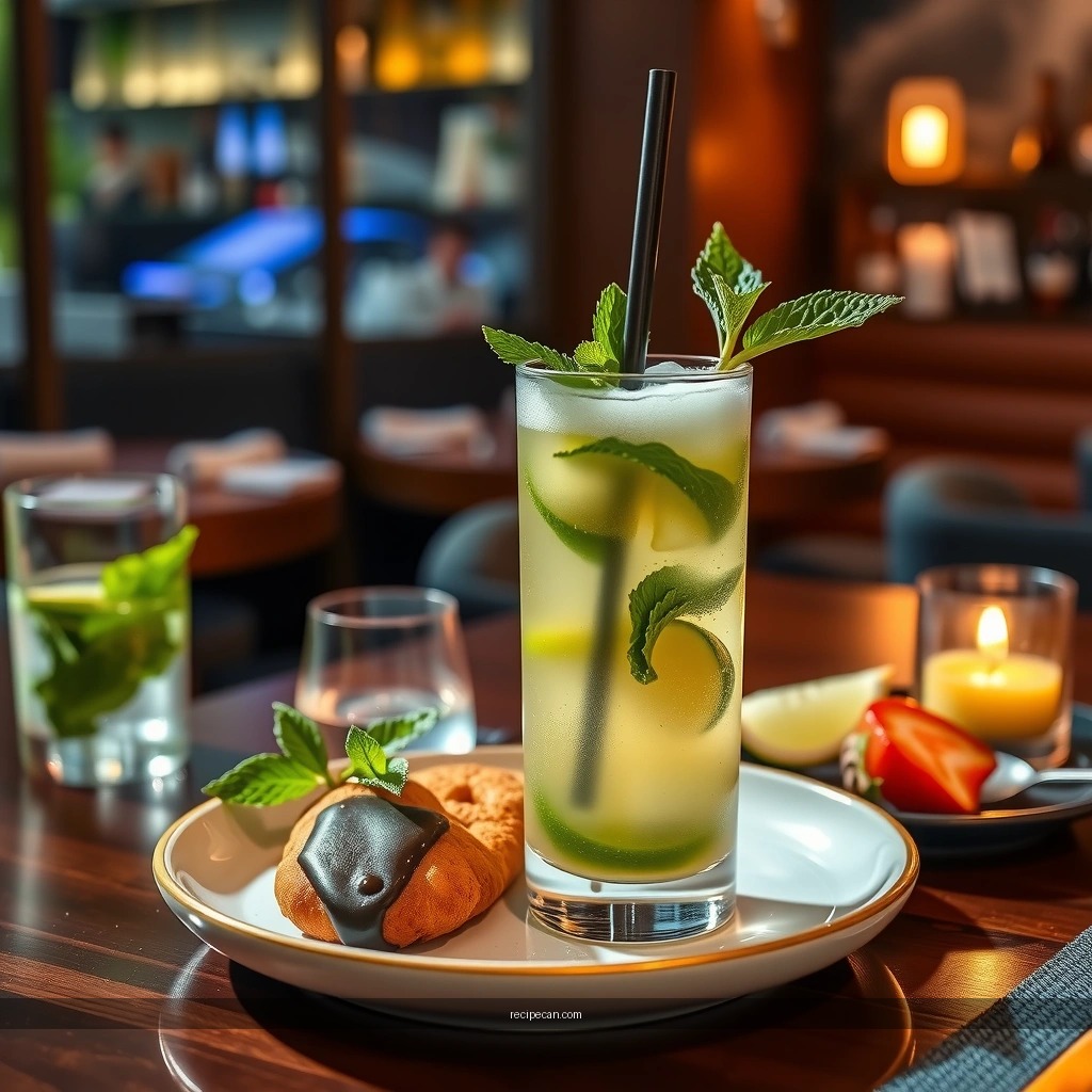 Club Soda - traditional mojito recipe