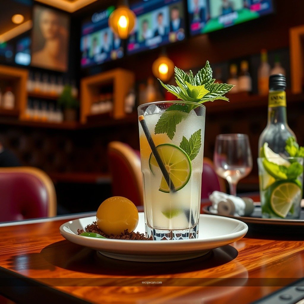Club Soda - basic mojito recipe